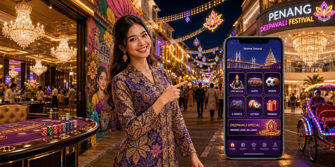 A user reading betting tips on the app in Penang